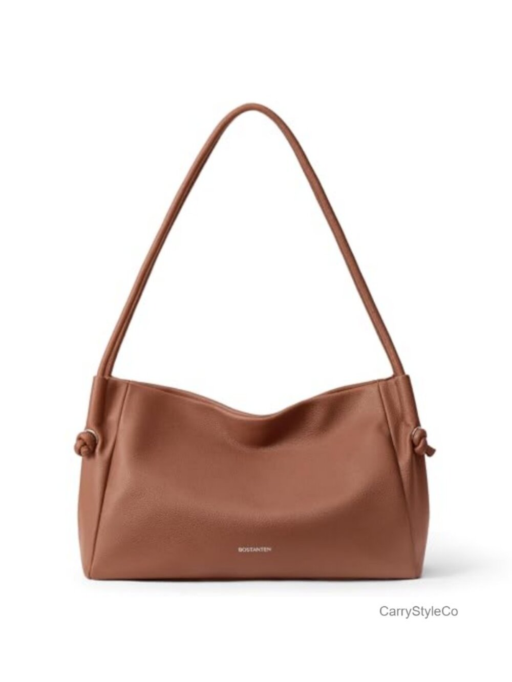 Women's Pebbled Vegan Leather Shoulder Bag Hobo Purse with Adjustable Strap,
